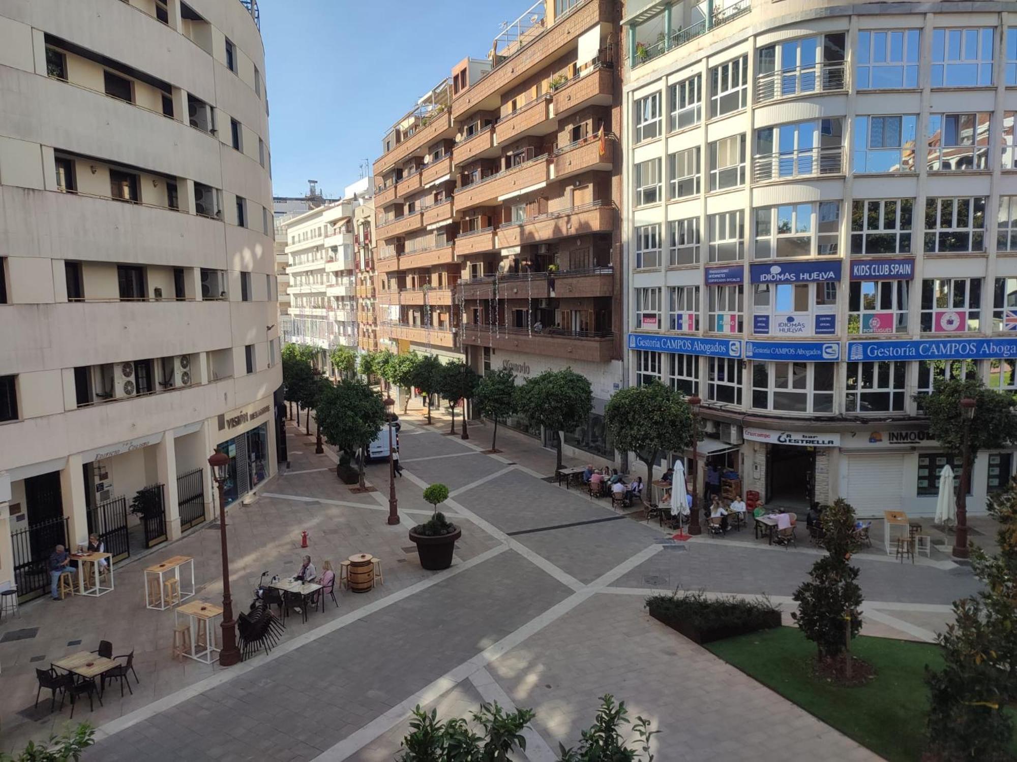 "El Balcon De Huelva" Lujo En Pleno Centro Apartment Bagian luar foto